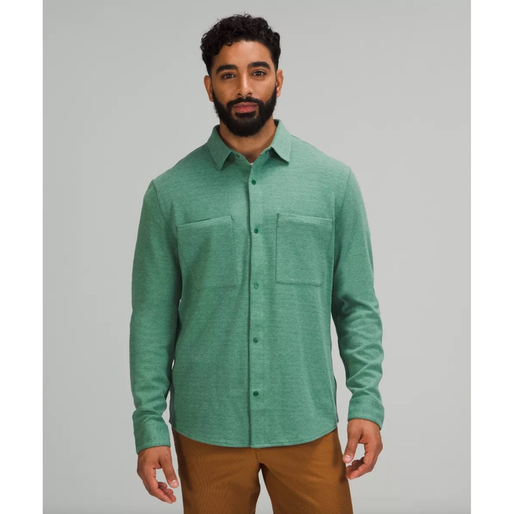 Lululemon Soft Knit Overshirt Green Size M